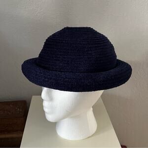 Vintage Fischer Since 1857 Swiss Navy Blue Hat